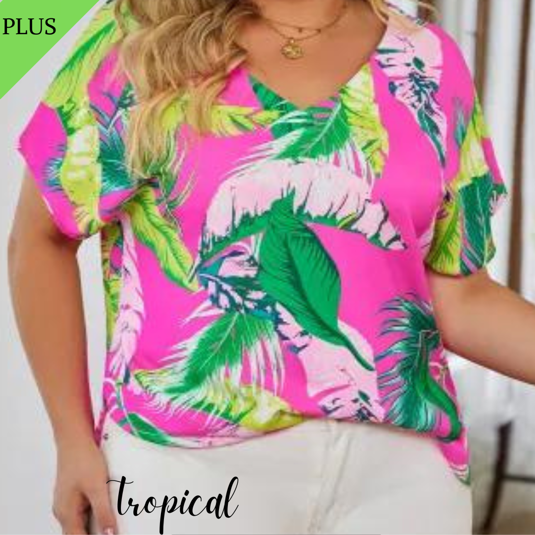 Tropical Vibe Blouse