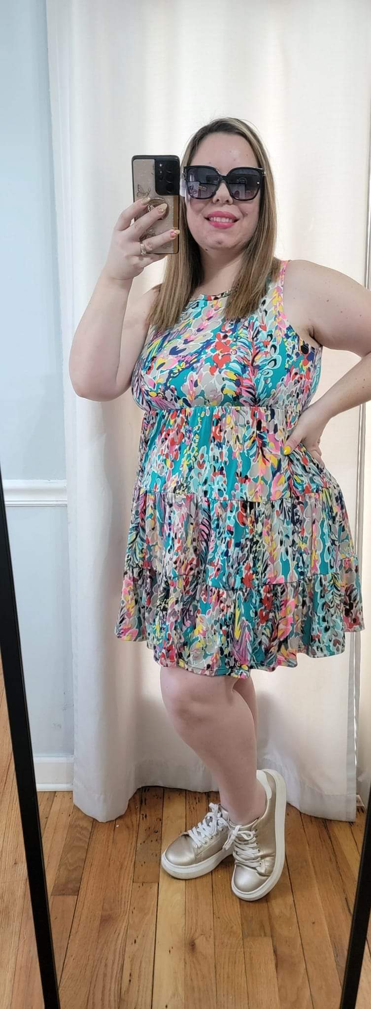 Multi Mini Dress