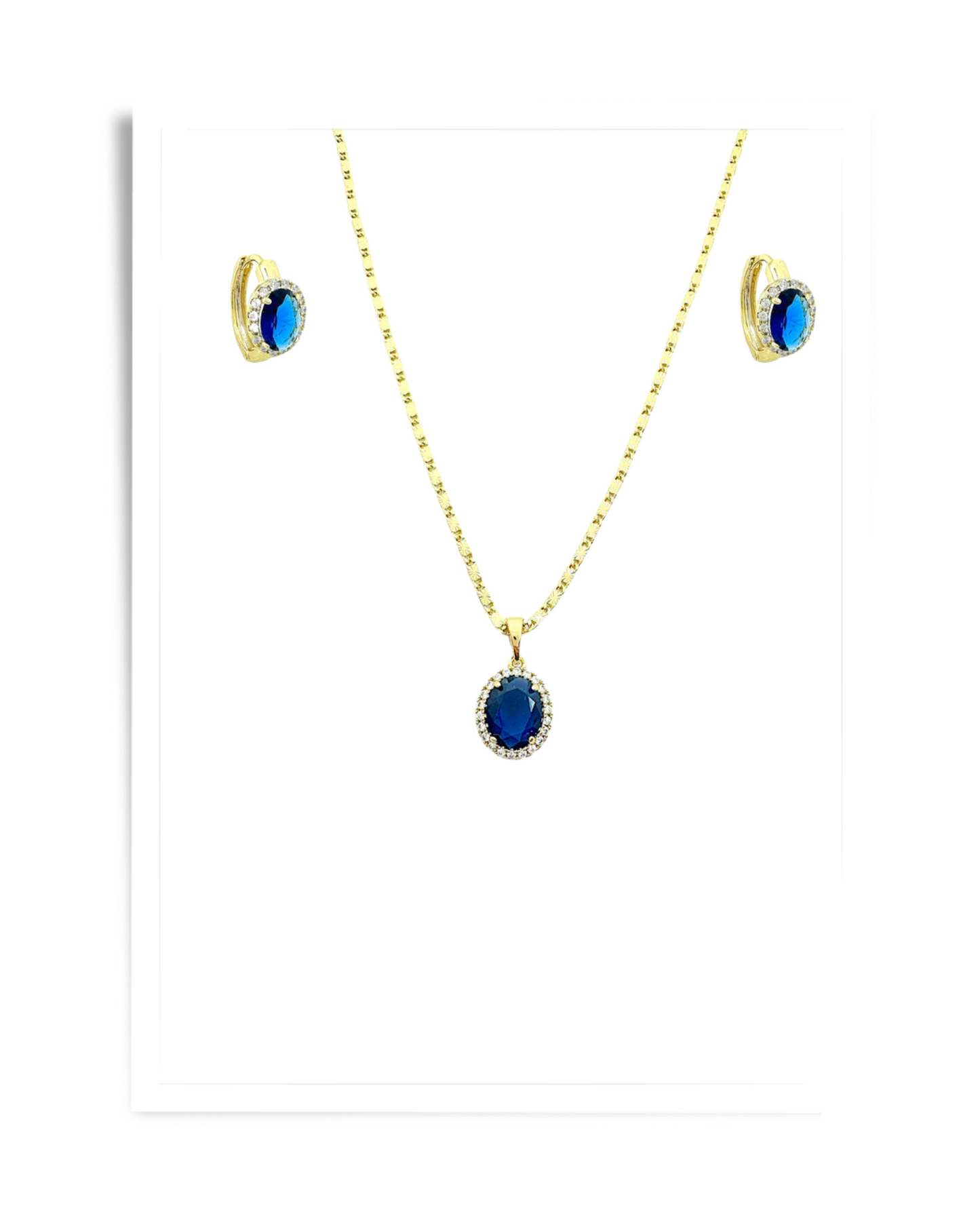 Blue Round Set